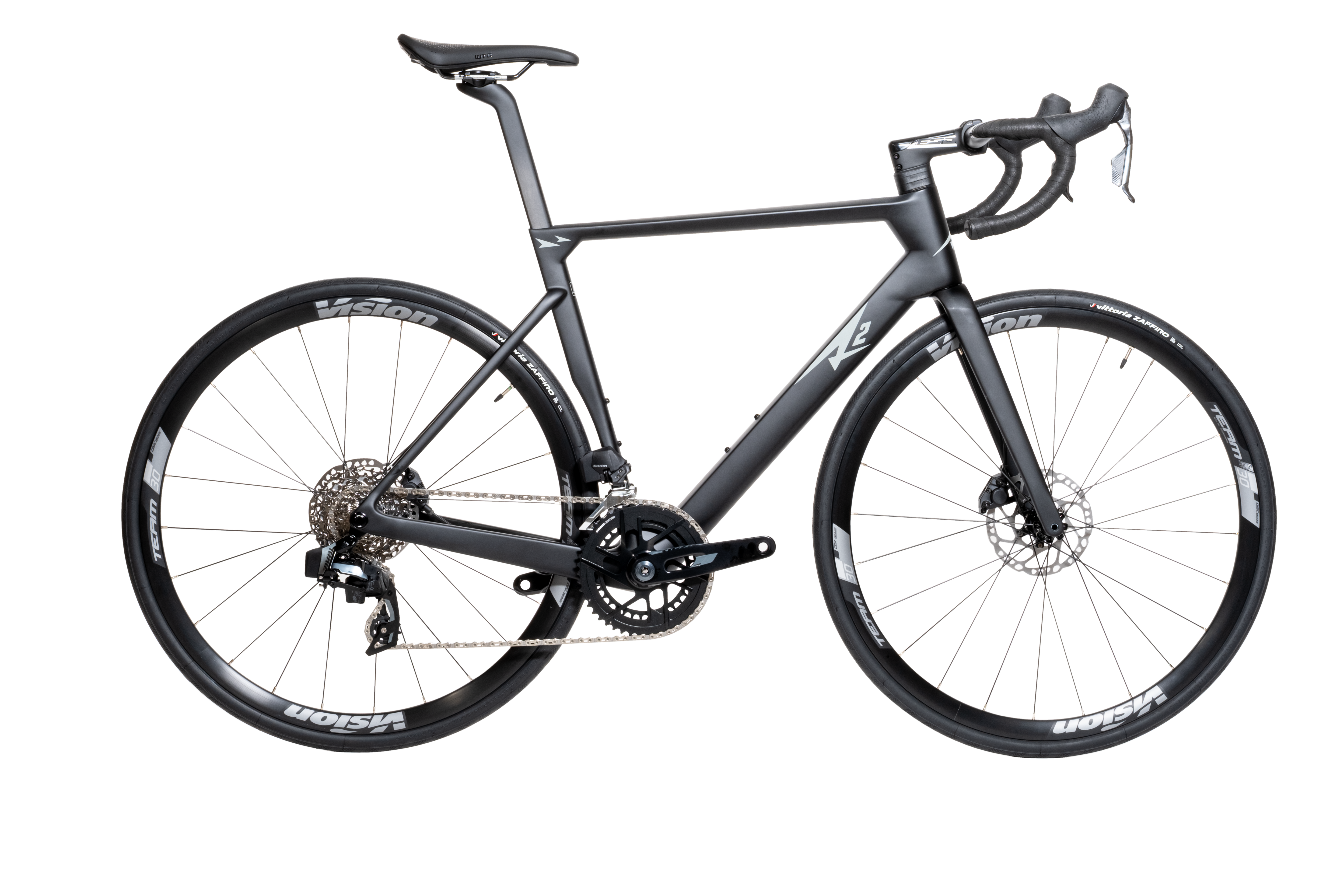 Matte Black and Glossy Silver