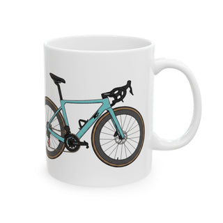 Cascade Blue Rogue Ceramic Mug — Signature Design (11oz & 15oz)
