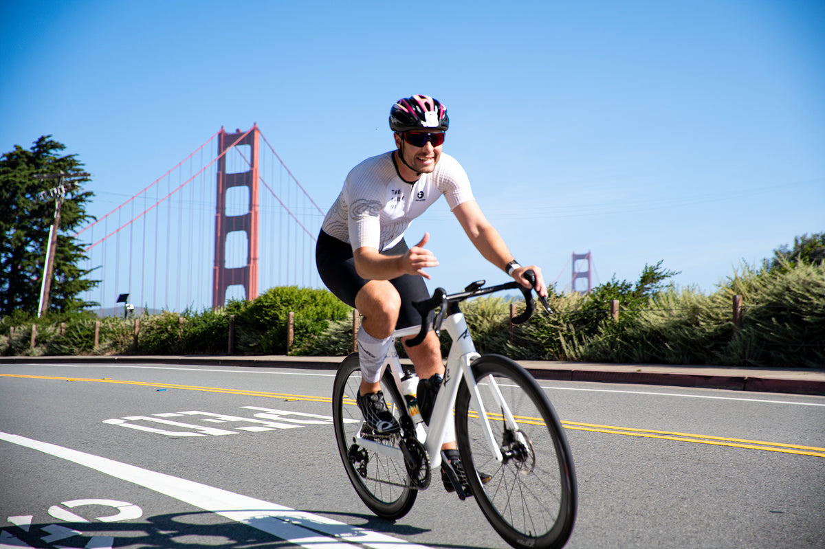 A2 Rogue all-road bike on an open road